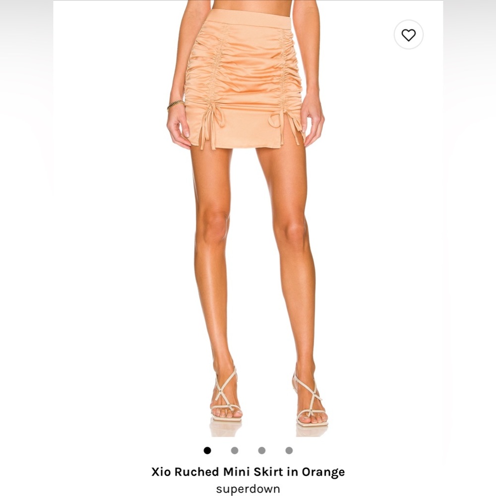 superdown Xio Ruched skirt